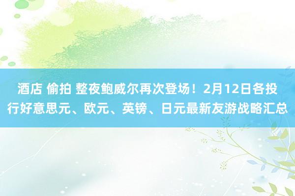 酒店 偷拍 整夜鲍威尔再次登场！2月12日各投行好意思元、欧元、英镑、日元最新友游战略汇总
