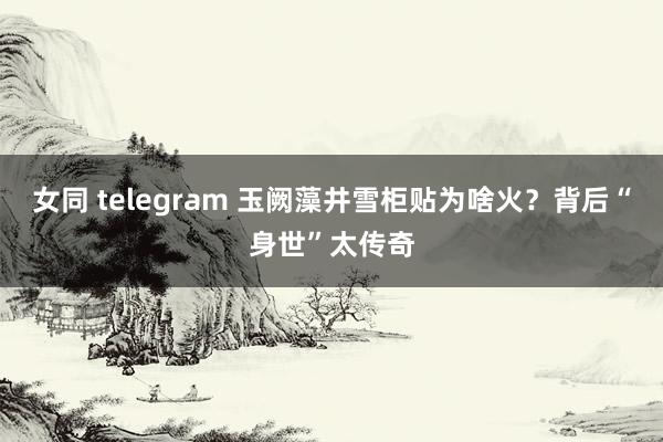 女同 telegram 玉阙藻井雪柜贴为啥火？背后“身世”太传奇